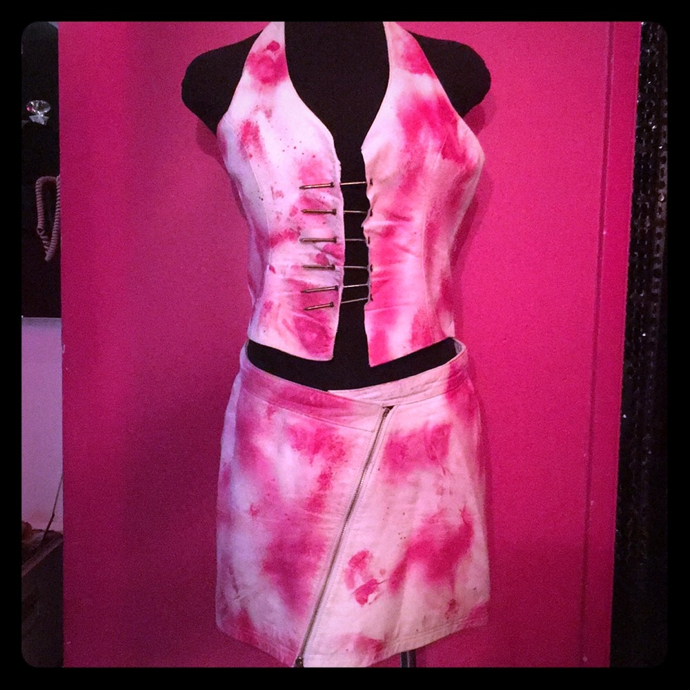 Lexa Vonn x Wilson’s Leather Nailed It skirt set